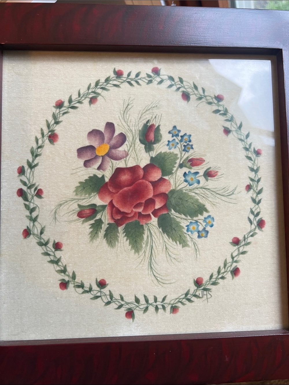 Vintage Theorem Floral Wall Art - Picture 5 of 5